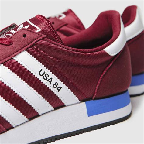 mens red adidas usa  trainers schuh