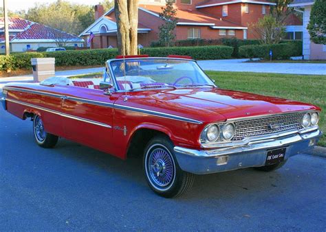american classic cars  ford galaxie  sunliner