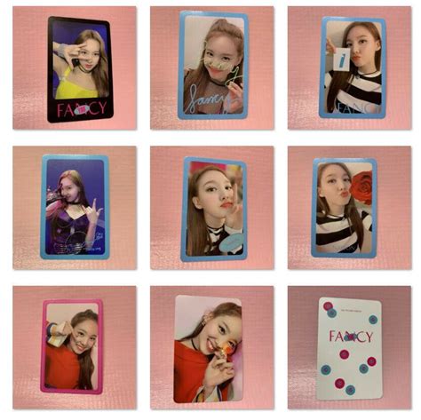 Twice Nayeon Official Photocard 7th Mini Album Fancy You Photo Card