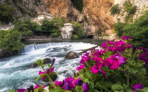 blagaj tekija beautiful monastery spring on the river buna