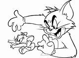 Cartoon Tom Jerry Clipart Fighting Kids Library Coloring Transparent Cliparts sketch template