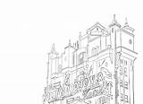 Tower Coloring sketch template