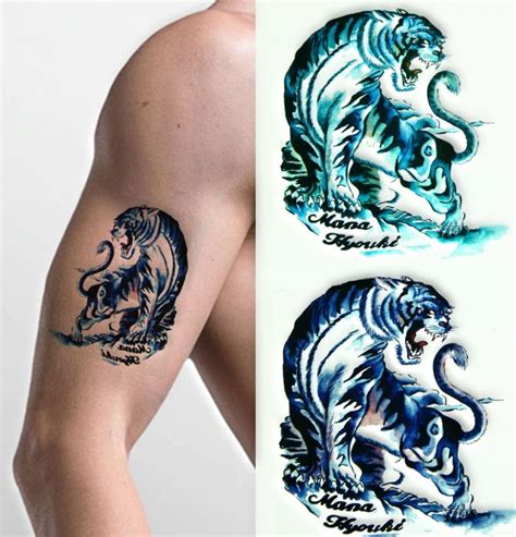 tatuaze wzory tygrysy
