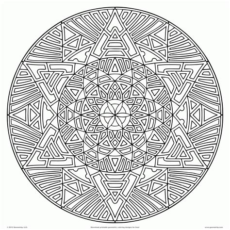 printable complex coloring pages coloring home
