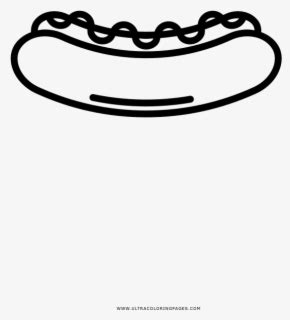 hot dog coloring page  art  transparent clipart clipartkey