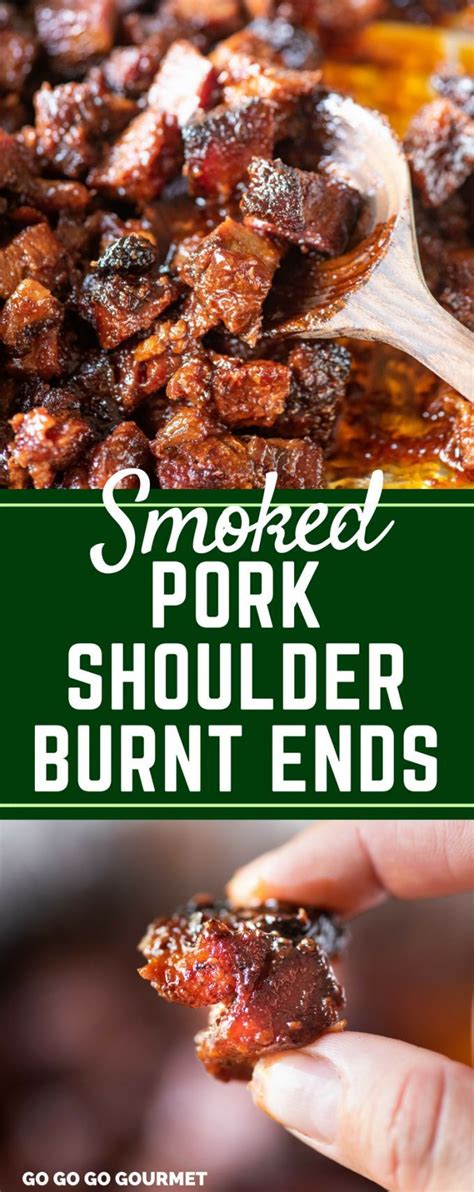 these smoked burnt ends are made with pork shoulder so easy juicy and
