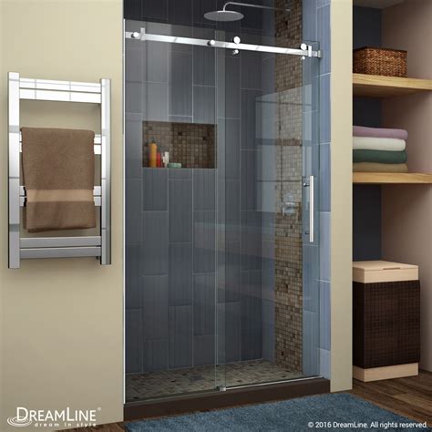 bath authority dreamline enigma air 44 60 in frameless sliding shower door free shipping