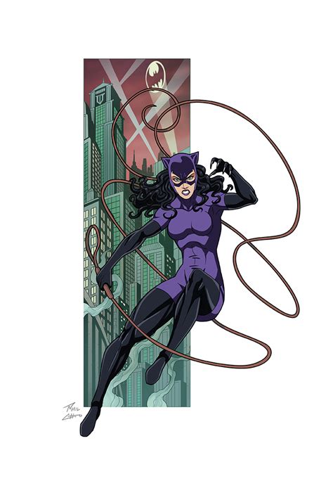 Batman Notes Classic Catwoman By Phil Cho