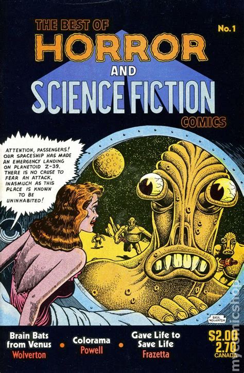 Best Of Horror And Science Fiction Comics 1987 Comic Books