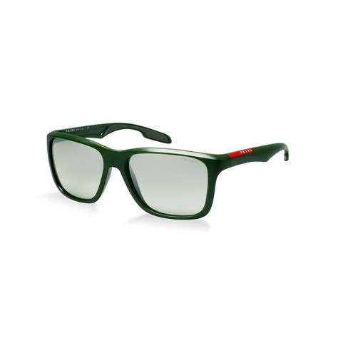 Prada Linea Rossa Ps 04os Sunglasses In Black For Men