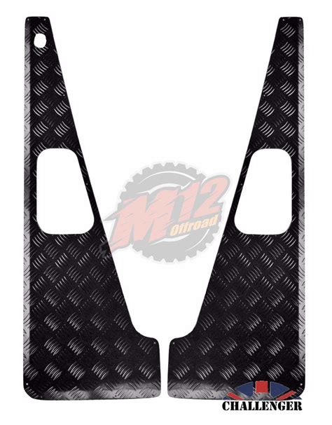 defender wing top protectors suitable     aerial holemm chequer