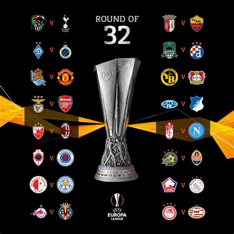 uefa europa league    draw  complete fixtures