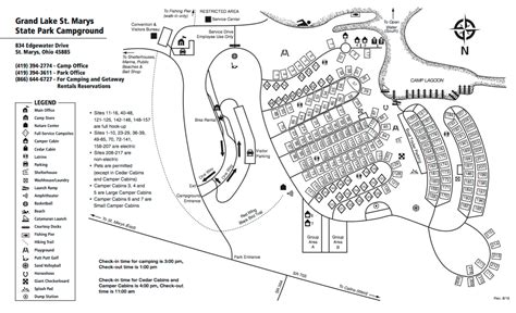 lake mary campground map