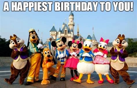 Disney Birthday Memes Wishesgreeting