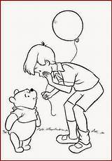Christopher Robin Pooh Winnie Coloring Pages Friends Color Drawing Printable Colouring Birthday Books Disney Book Lots Had Just sketch template