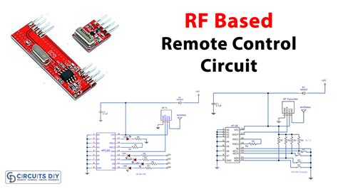 rf based remote control circuit