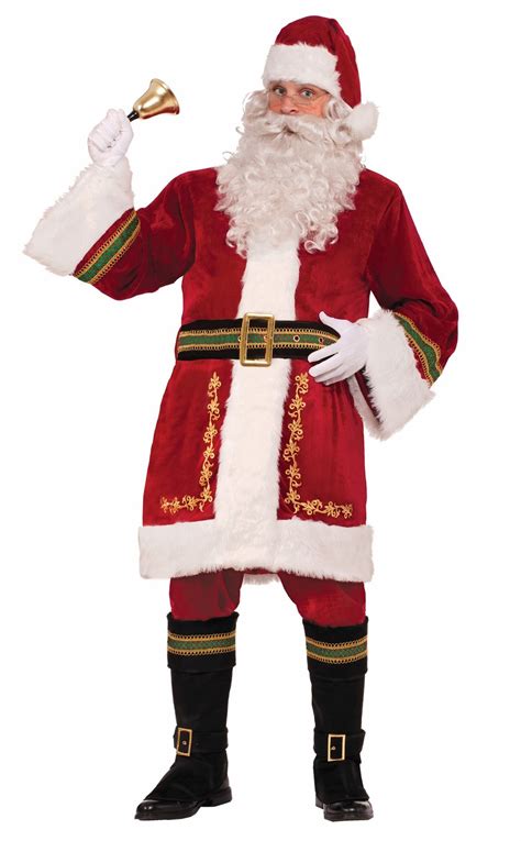 adult santa claus men prestige christmas costume 115 99