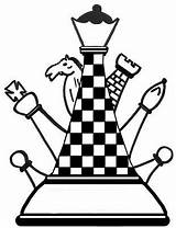Chess Ajedrez Colorear Deseo Aporta Pueda Aprender Utililidad sketch template