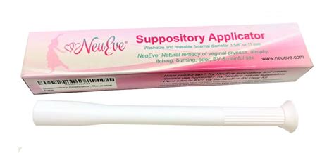 Buy Neueve® Vaginal Suppository Applicator Reusable 1 Pack – 3 5 8