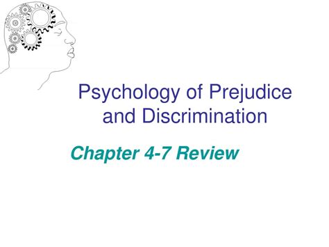 Ppt Psychology Of Prejudice And Discrimination Powerpoint