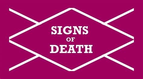 signs  death