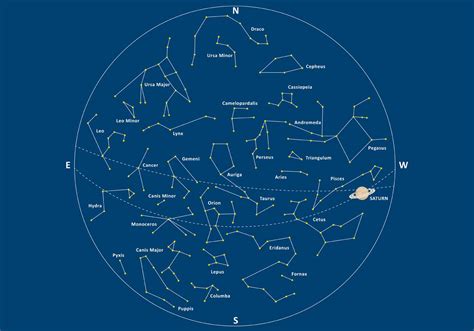 constellation map vector images constellation map andromeda star