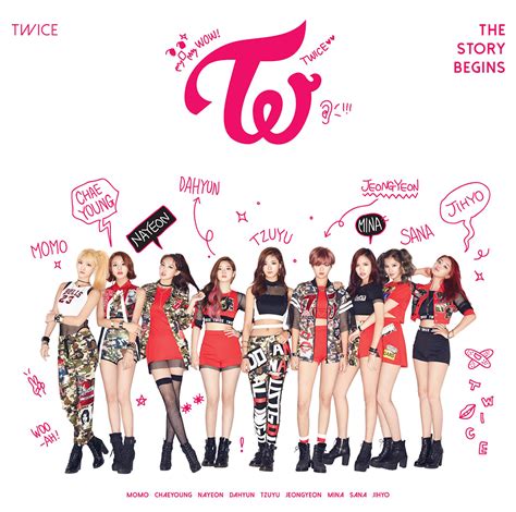 Twice The Story Begins Mini Album Vol 1 Twice Like Ooh Ahh Album Cover