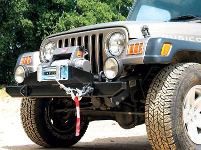 jeep cj yj tj front custom bumper ebay
