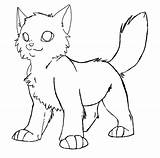 Template Warrior Cat Coloring Pages Cats Warriors Drawing Printable Kit Templates Print Kids Shape Drawings Animal Awesome Looking Standing She sketch template