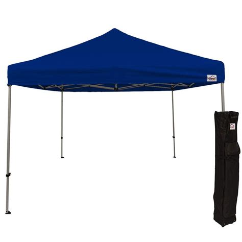 impact canopy    pop  canopy tent straight leg shelter steel frame roller bag blue