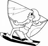Plage Windsurf Kleurplaat Windsurfen Zomervakantie Windsurfing Coloriages Kleurplaten Yaz Sommerurlaub Ninos Vacaciones Tatili Niños Infantil Paginas Diaria Pianetabambini Cartoni Boyama sketch template