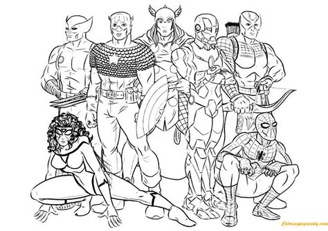 avengers age  ultron coloring page  coloring pages