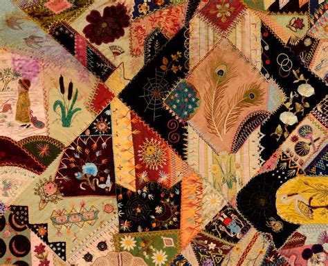 Extraordinary Victorian Crazy Quilt At 1stdibs Crazy Quilts For Sale