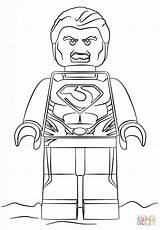 Lego Coloring Pages Man Super Steel Legoman Heroes City Color Printable Kids Template Do Drawing sketch template