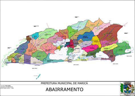 Mapa De Maricá Prefeitura De Maricá