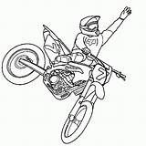 Motocross sketch template