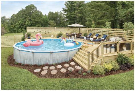 Home Depot Above Ground Pool Deck Kits Homswe