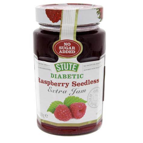stute diabetic raspberry seedless extra jam     price