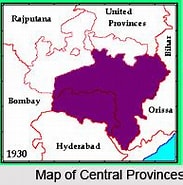 Image result for Central Provinces and Berar. Size: 183 x 137. Source: www.indianetzone.com