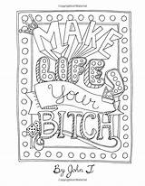 Coloring Pages Make Turn Into Word Life Color Bt Printable Words Book Photosynthesis Adult Bitch Getcolorings Colorings Swear Print Books sketch template