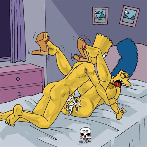 rule 34 ass bart simpson breasts color cum cum inside female human indoors insertion male