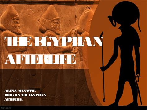 The Egyptian Afterlife
