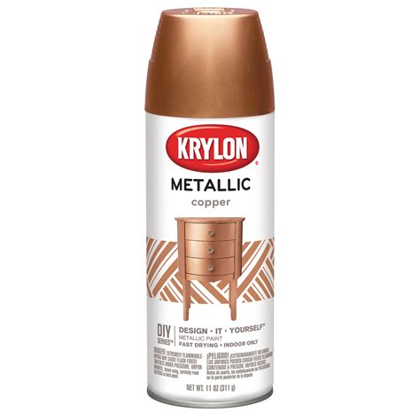 krylon general purpose metallic cooper metallic  oz walmartcom