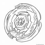 Coloring Pages Beyblade Printable Fusion Metal Kids sketch template