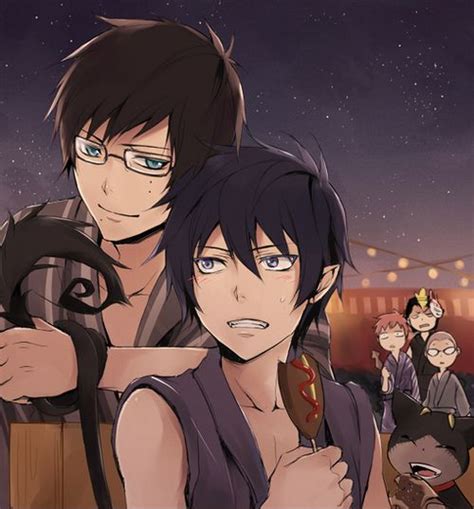 blue exorcist ao no exorcist rin okumura x yukio