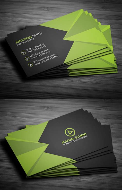 business card templates freebies graphic design junction