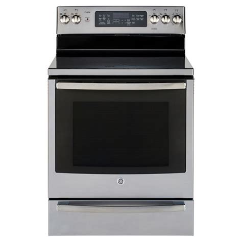 ge profile electric convection range  cu ft stainless steel pcbskss rona