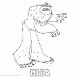 Yeti Coloring Pages Smallfoot Migo Village Xcolorings 42k 756px Resolution Info Type  Size sketch template