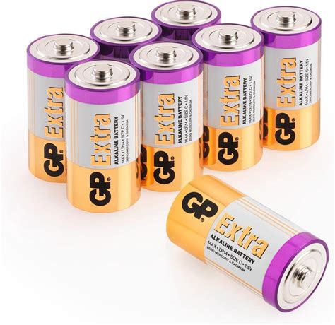 bolcom gp extra alkaline batterijen  baby lr batterij   stuks  batterijen