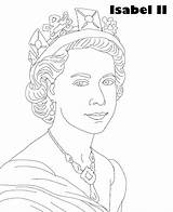 Reina Elisabeth Pretende sketch template